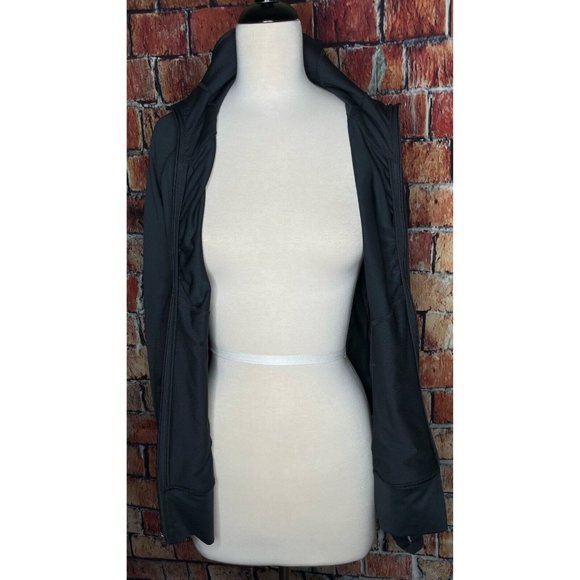 Atlanta United MLS Adidas Climalite Women’s Gray Zip Track Jacket Medium 12-14 - Picture 6 of 7